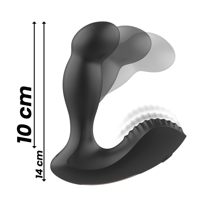 IBIZA - ANAL MASSAGER REMOTE CONTROL 11 x 4 CM - NOCTURNA DESIRES