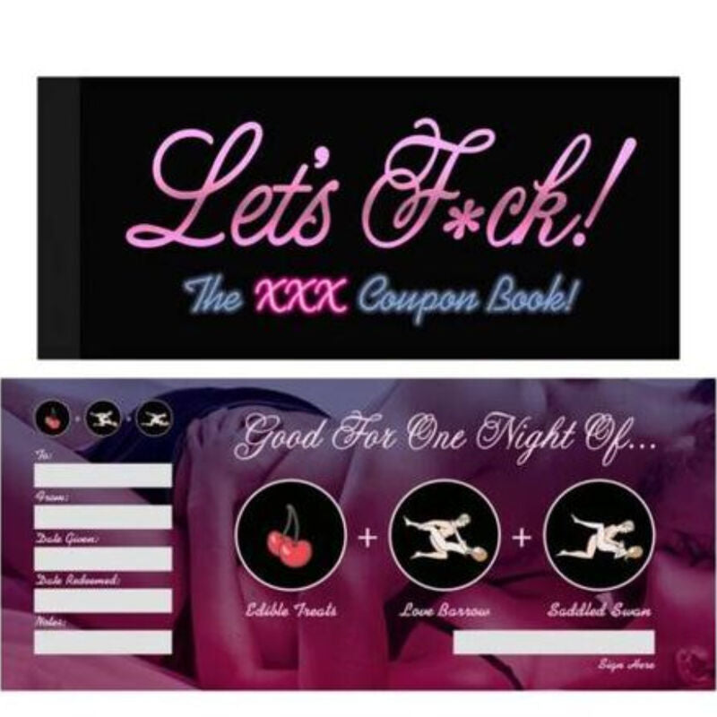 KHEPER GAMES - LETS F*CK COUPONS / EN - NOCTURNA DESIRES