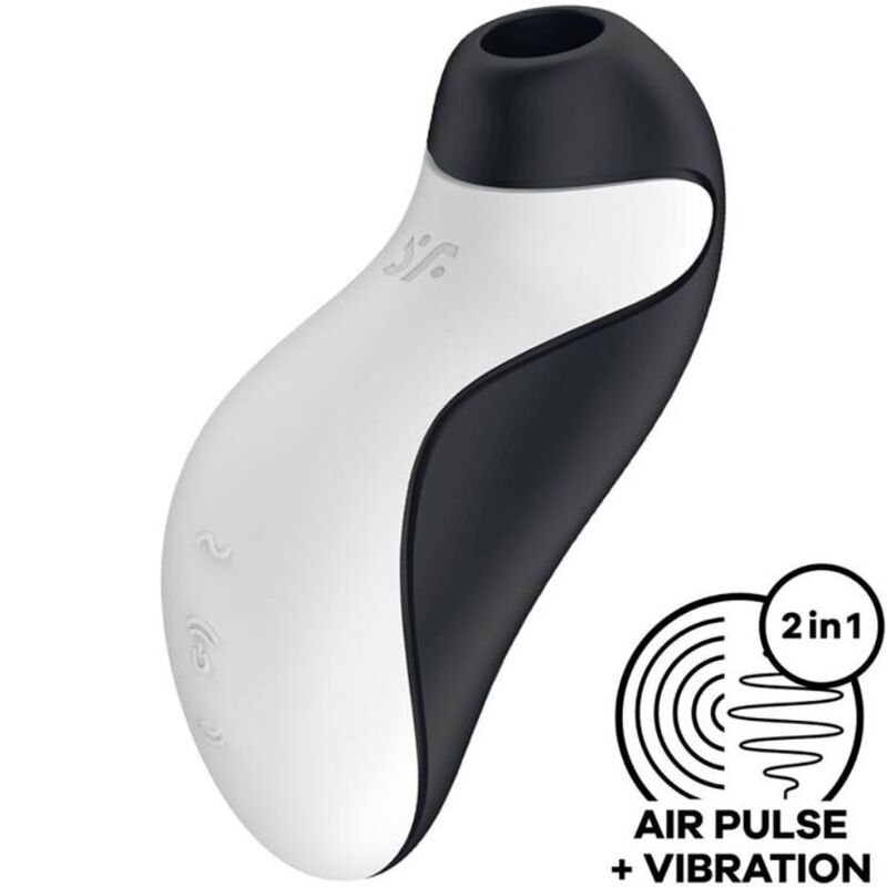 SATISFYER - ORCA AIR PULSE STIMULATOR + VIBRATION - NOCTURNA DESIRES