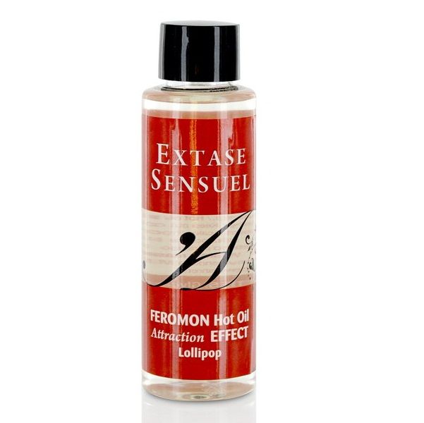 EXTASE SENSUAL - HEAT EFFECT MASSAGE OIL WITH PIRULET PHEROMONES 100 ML EXTASE SENSUAL  NOCTURNA DESIRES