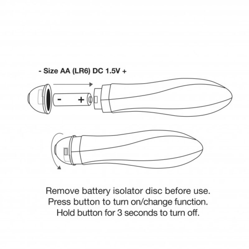 ROCKS-OFF - TWISTER VIBRATOR 10 MODES - NOCTURNA DESIRES