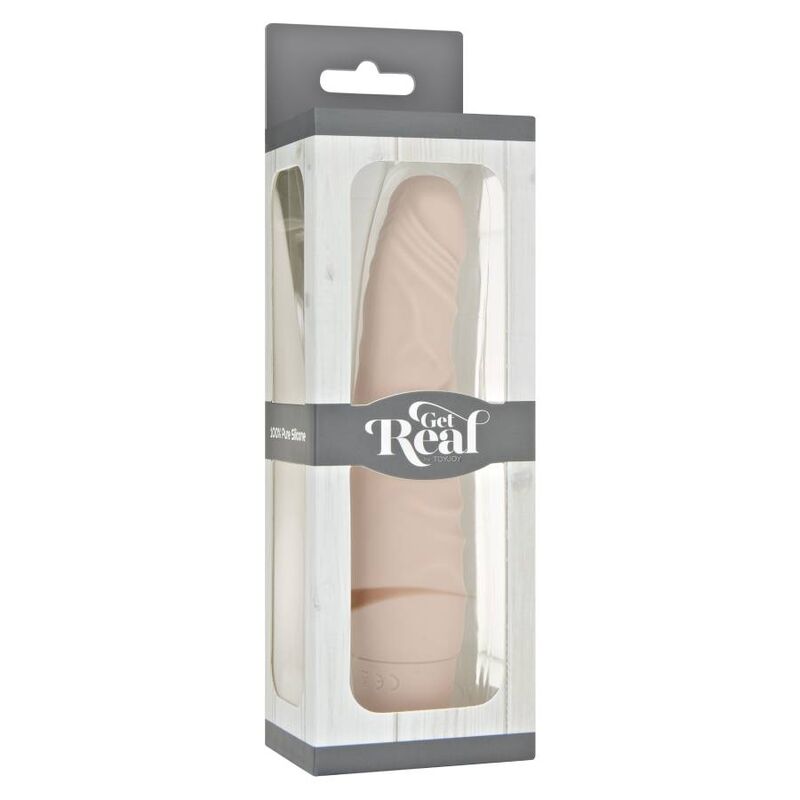 GET REAL - MINI CLASSIC SLIM VIBRATOR SKIN - NOCTURNA DESIRES