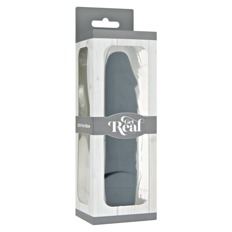 GET REAL - MINI CLASSIC VIBRATOR BLACK - NOCTURNA DESIRES