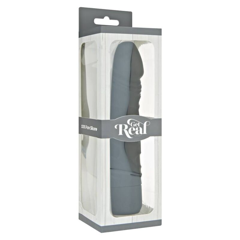 GET REAL - CLASSIC ORIGINAL BLACK VIBRATOR - NOCTURNA DESIRES