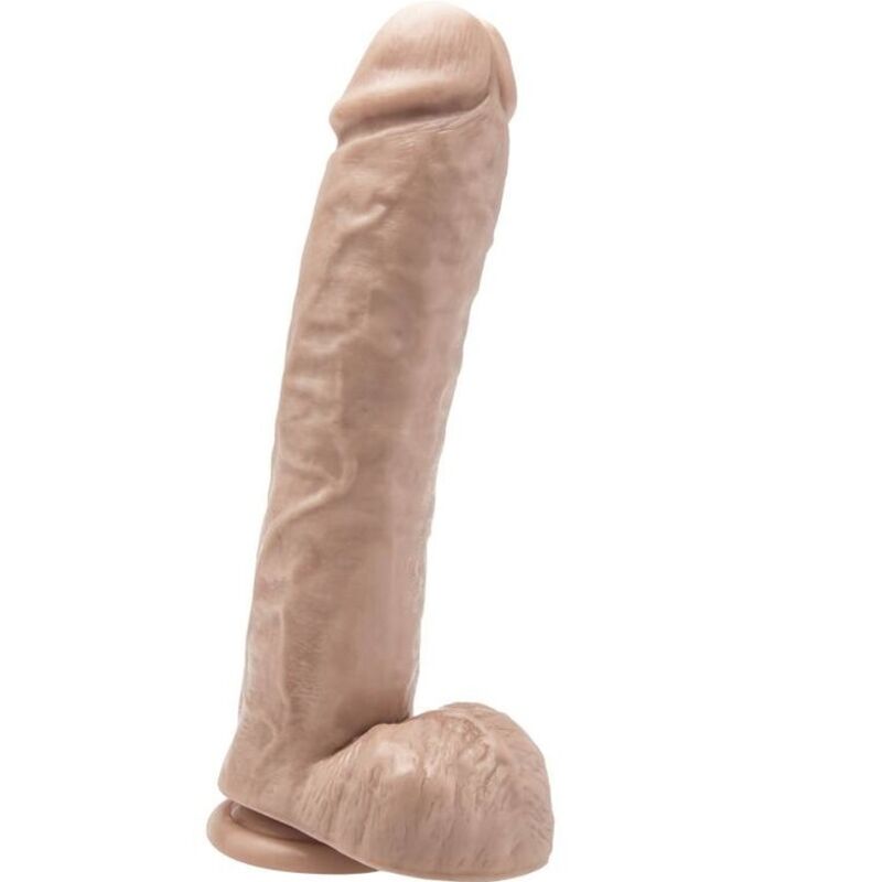 GET REAL - DILDO 28 CM WITH BALLS SKIN - NOCTURNA DESIRES