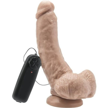 GET REAL - DILDO 20,5 CM WITH BALLS VIBRATOR SKIN - NOCTURNA DESIRES