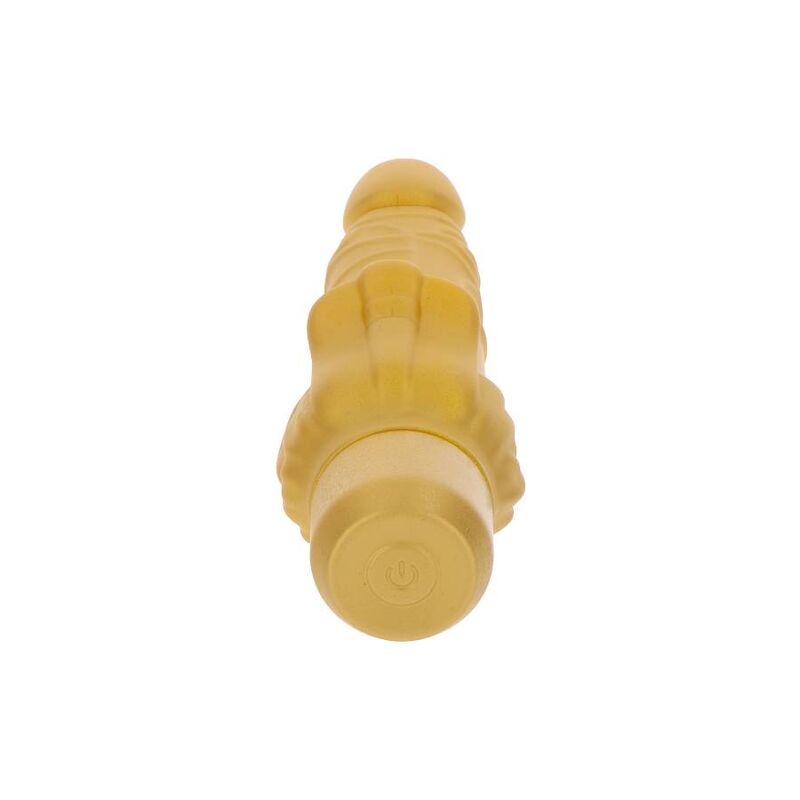 GET REAL - GOLD DICKER STIM VIBRATOR GOLD - NOCTURNA DESIRES