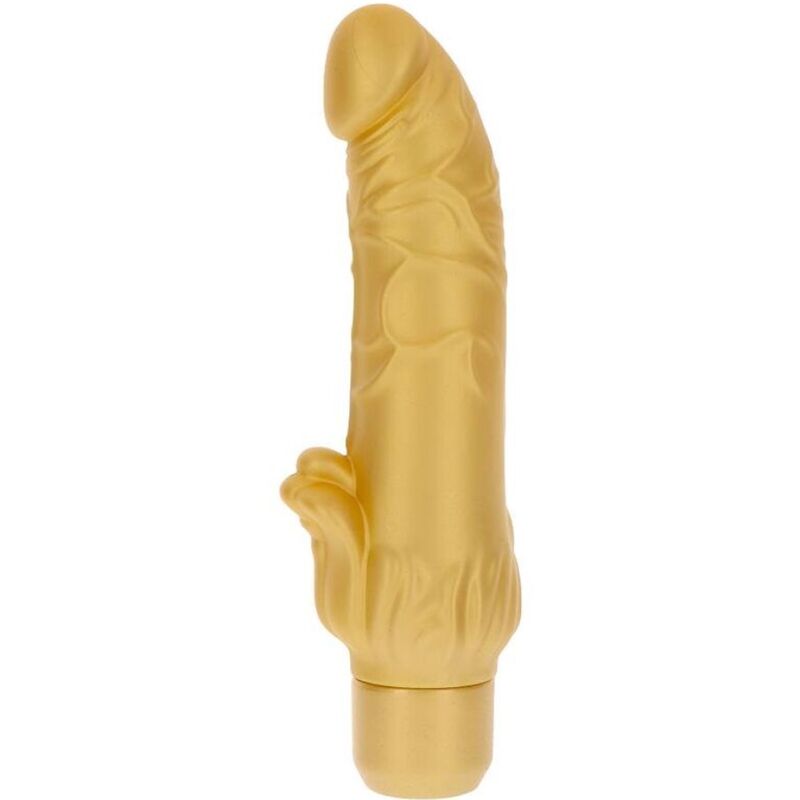 GET REAL - GOLD DICKER STIM VIBRATOR GOLD - NOCTURNA DESIRES
