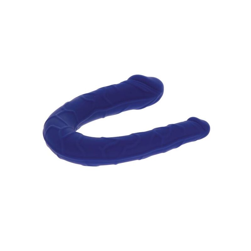 GET REAL - REALISTIC MINI DOUBLE DONG BLUE - NOCTURNA DESIRES