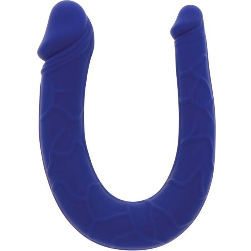 GET REAL - REALISTIC MINI DOUBLE DONG BLUE - NOCTURNA DESIRES