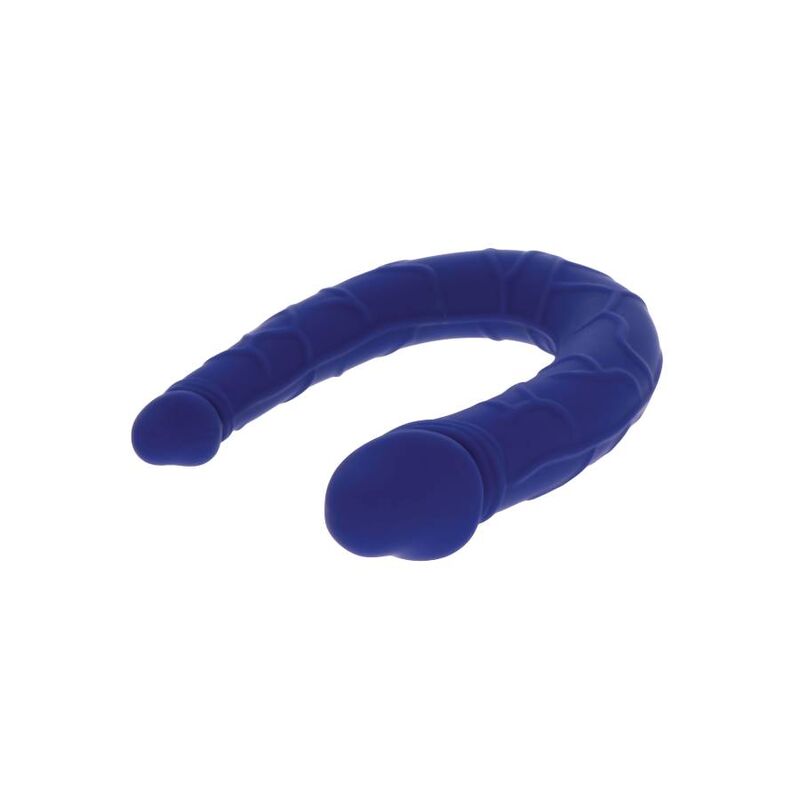 GET REAL - REALISTIC MINI DOUBLE DONG BLUE - NOCTURNA DESIRES