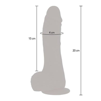GET REAL - UP&DOWN ROTATING VIBR DILDO SKIN - NOCTURNA DESIRES