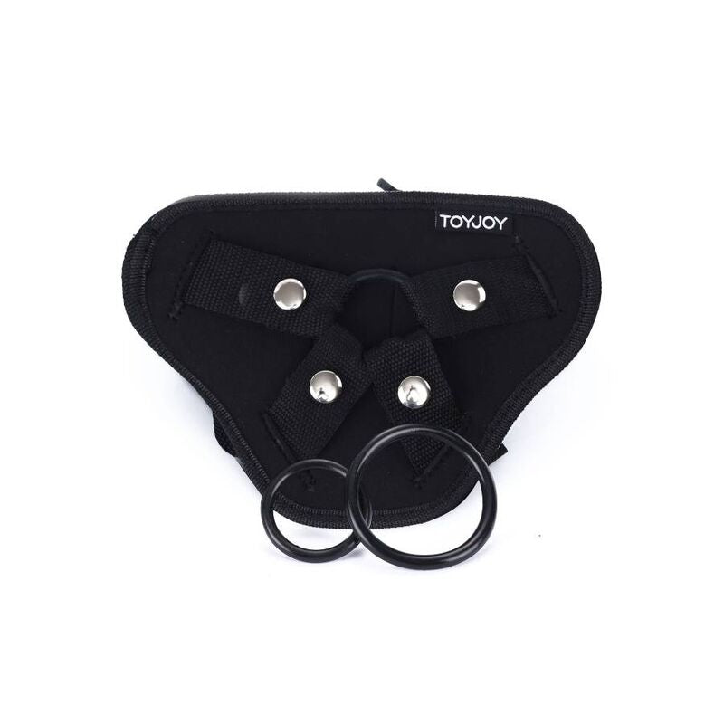 GET REAL - STRAP-ON DELUXE HARNESS BLACK - NOCTURNA DESIRES