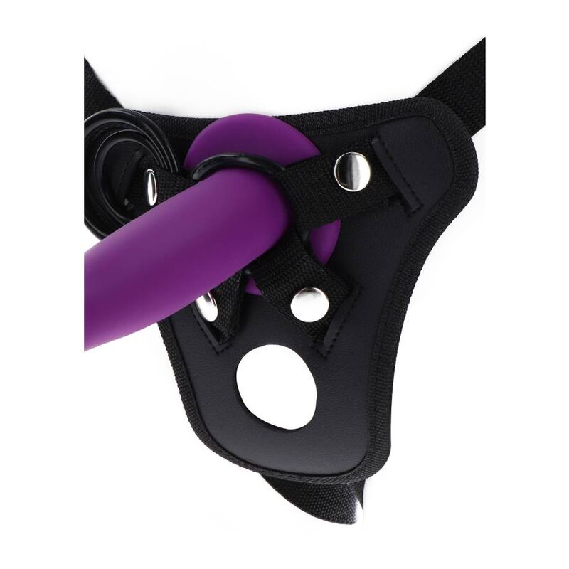 GET REAL - STRAP-ON PLEASURE HARNESS BLACK - NOCTURNA DESIRES