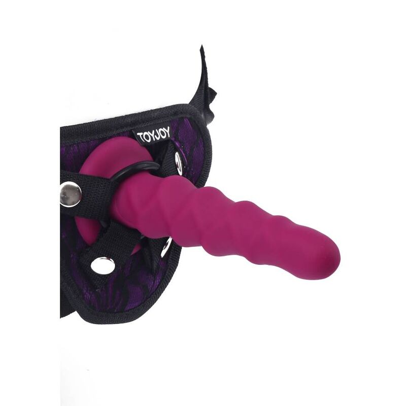GET REAL - RIBBED DONG 12 CM RED - NOCTURNA DESIRES