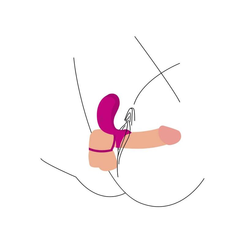 XOCOON - COUPLES STIMULATOR RING FUCHSIA - NOCTURNA DESIRES