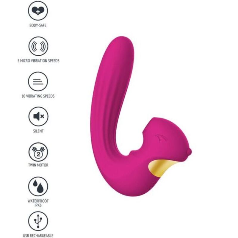 XOCOON - CELESTIAL LOVE VIBE STIMULATOR FUCHSIA - NOCTURNA DESIRES