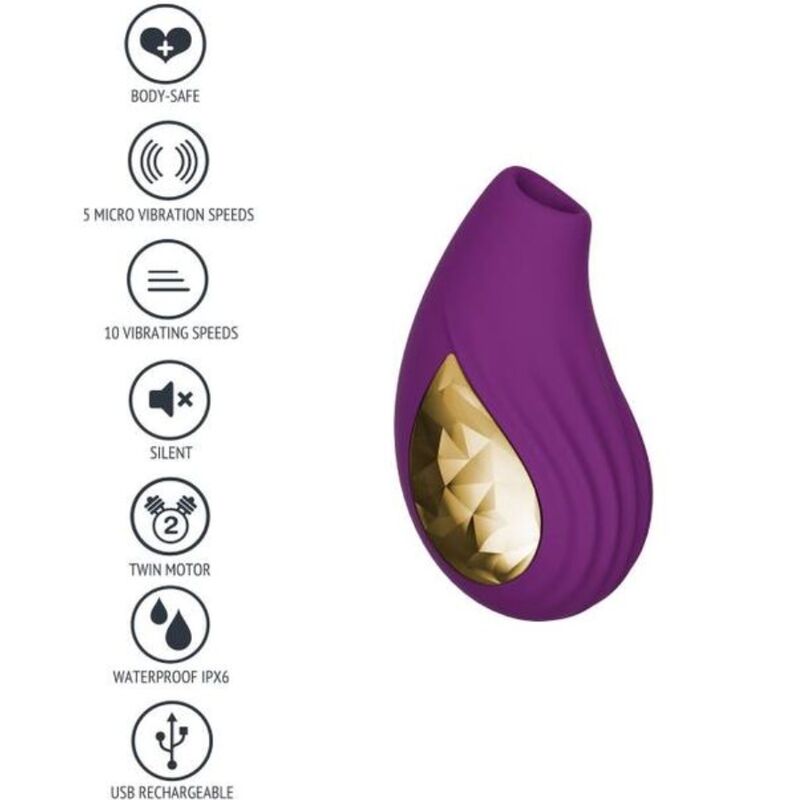 XOCOON - DIVINE LOVE STIMULATOR PURPLE - NOCTURNA DESIRES