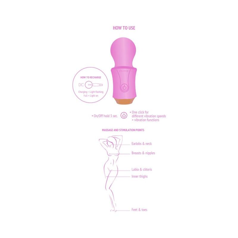 XOCOON - THE TRAVELLER WAND FUCHSIA - NOCTURNA DESIRES