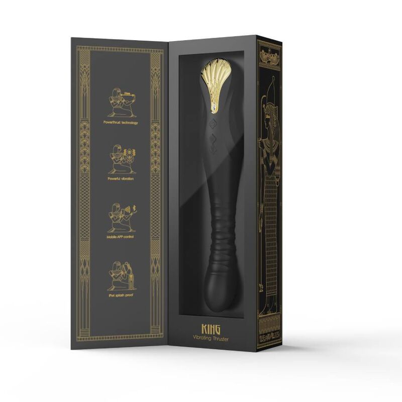 ZALO - KING THRUSTER BLACK - NOCTURNA DESIRES