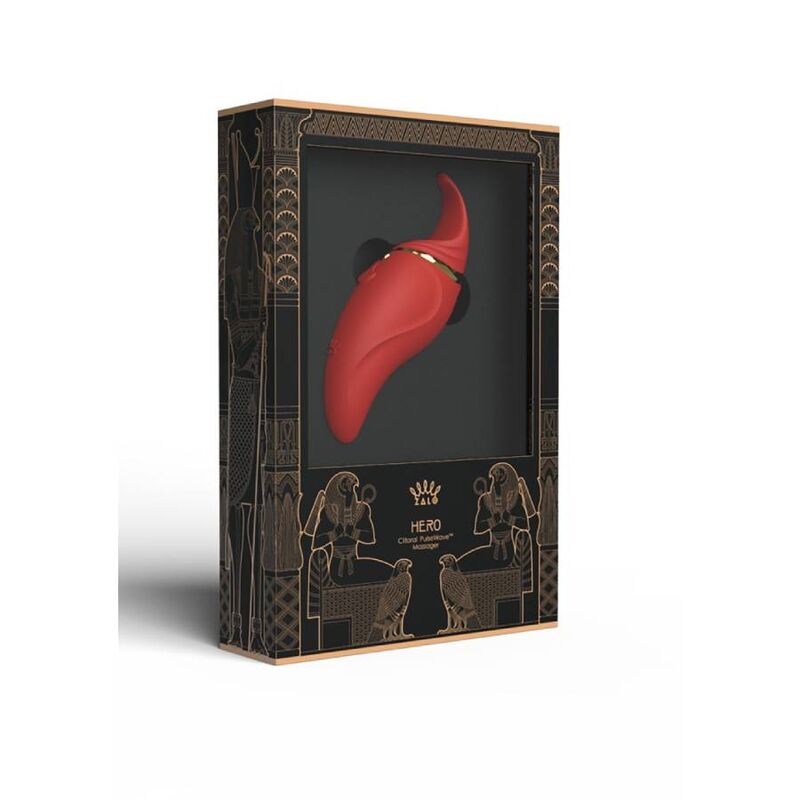 ZALO - HERO PULSE WAVE MASSAGER RED - NOCTURNA DESIRES