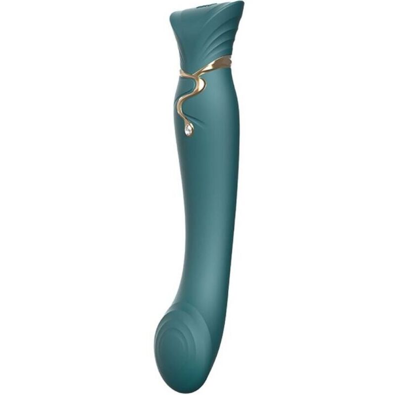 ZALO - QUEEN G-SPOT PULS WAVE VIBE GREEN - NOCTURNA DESIRES