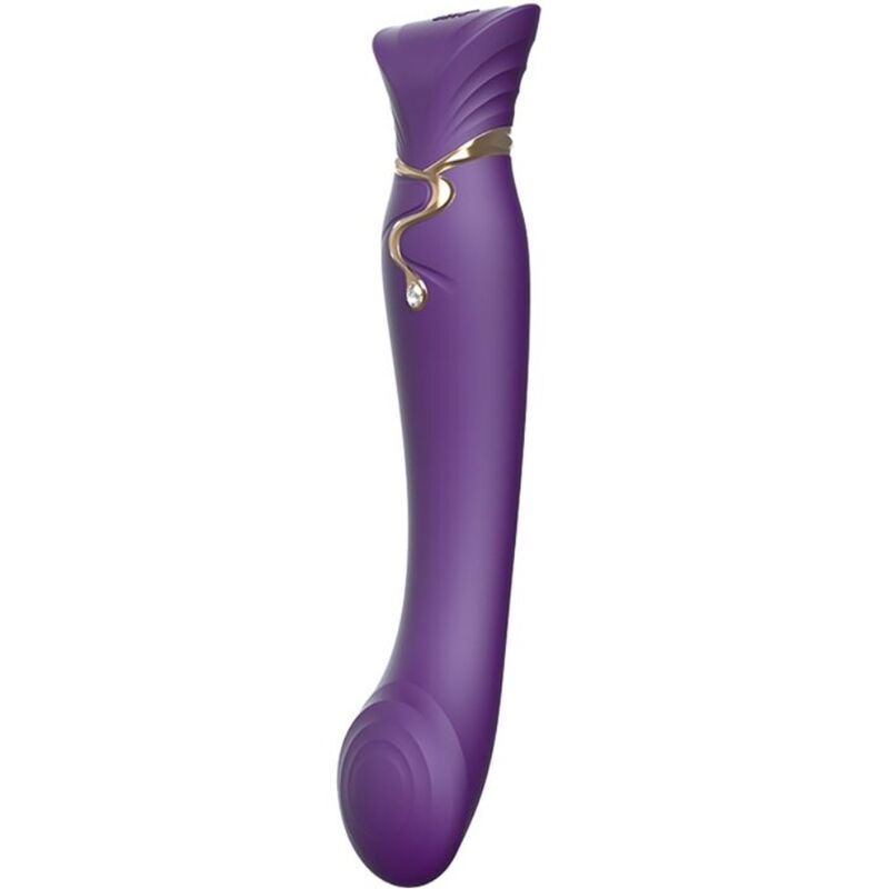 ZALO - QUEEN G-SPOT PULS WAVE VIBE PURPLE - NOCTURNA DESIRES
