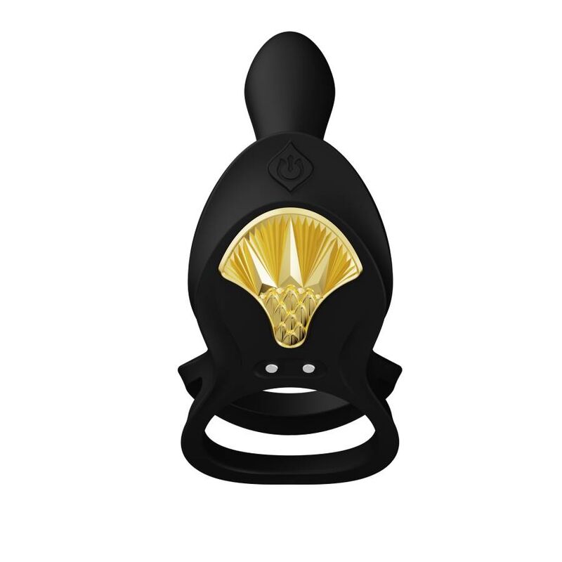 ZALO - BAYEK VIBRATING COUPLES RING BLACK - NOCTURNA DESIRES