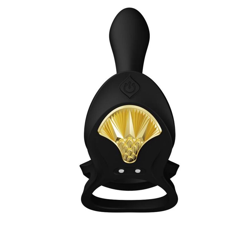 ZALO - BAYEK VIBRATING COUPLES RING BLACK - NOCTURNA DESIRES