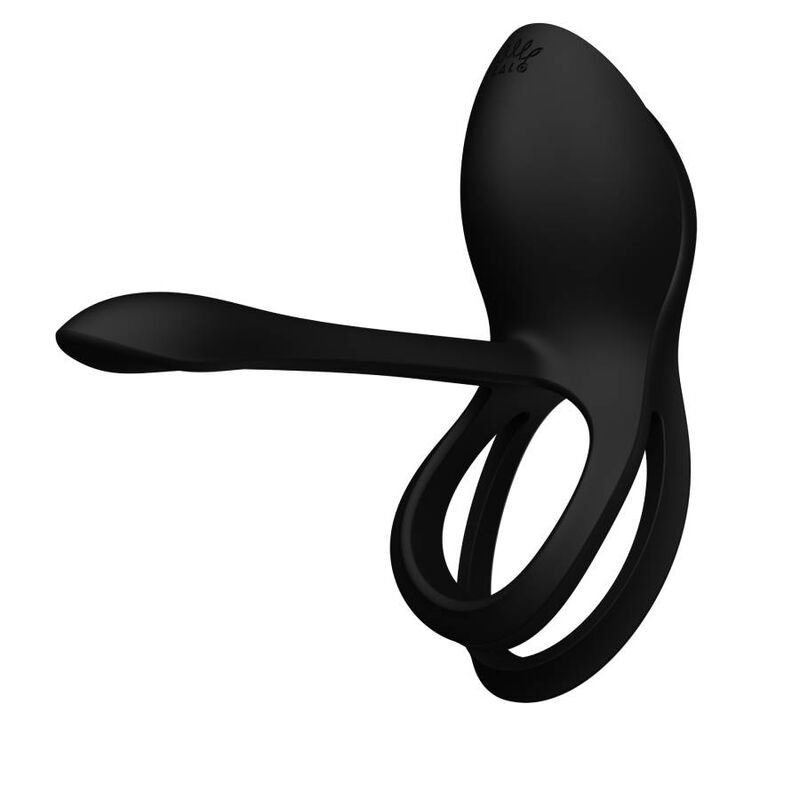 ZALO - BAYEK VIBRATING COUPLES RING BLACK - NOCTURNA DESIRES