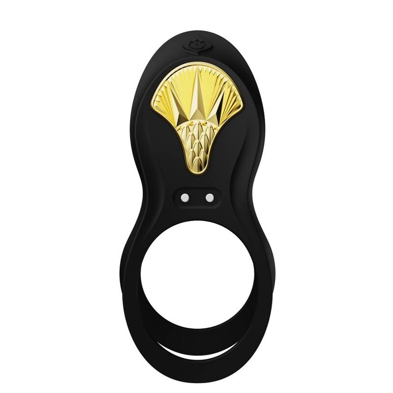 ZALO - BAYEK VIBRATING COUPLES RING BLACK - NOCTURNA DESIRES