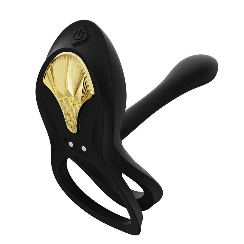 ZALO - BAYEK VIBRATING COUPLES RING BLACK - NOCTURNA DESIRES