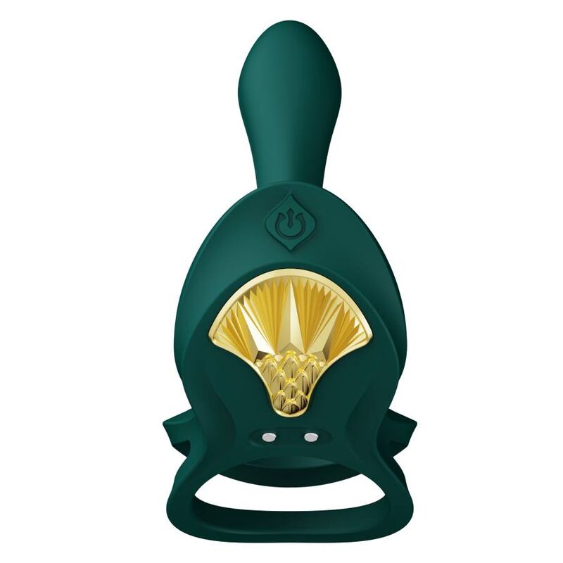ZALO - BAYEK VIBRATING COUPLES RING GREEN - NOCTURNA DESIRES