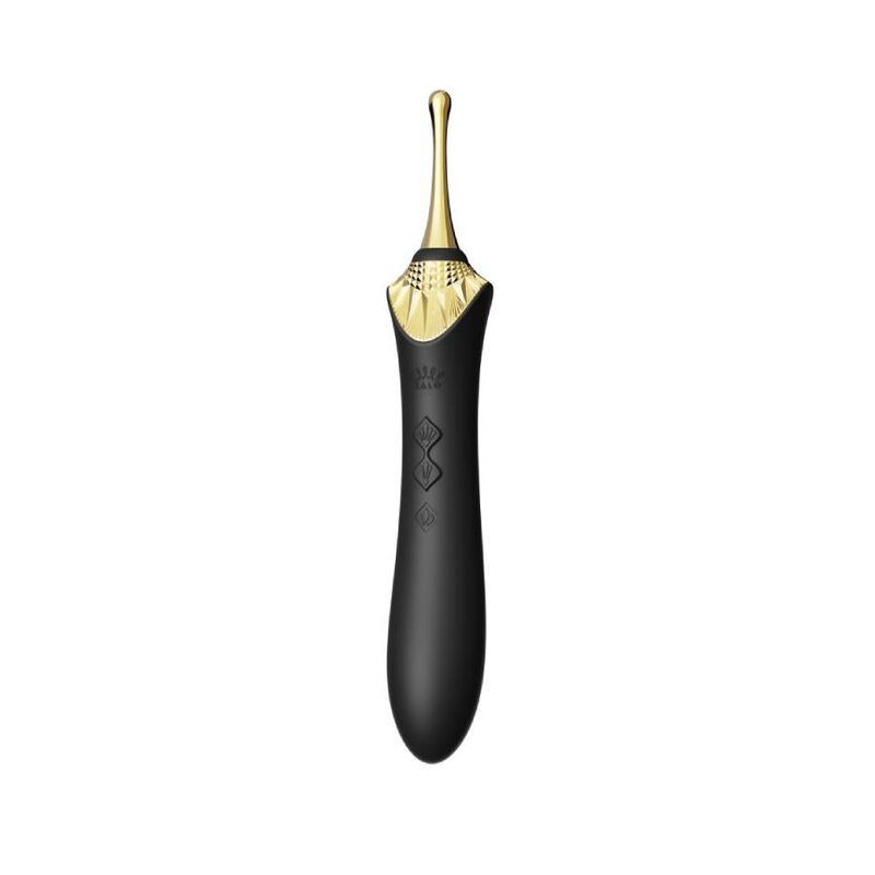 ZALO - BESS 2 CLITORAL MASSAGER BLACK - NOCTURNA DESIRES