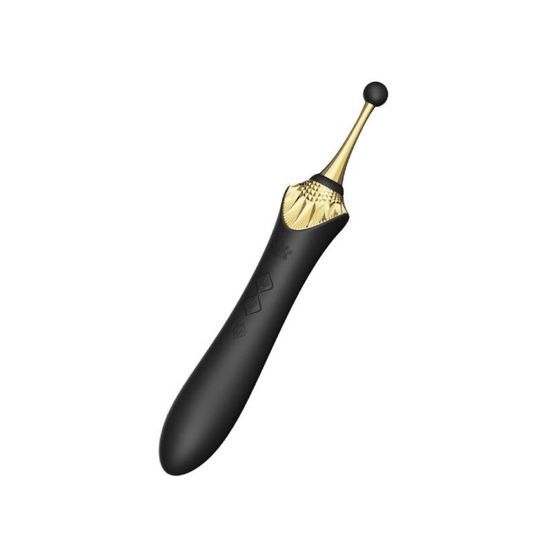 ZALO - BESS 2 CLITORAL MASSAGER BLACK - NOCTURNA DESIRES