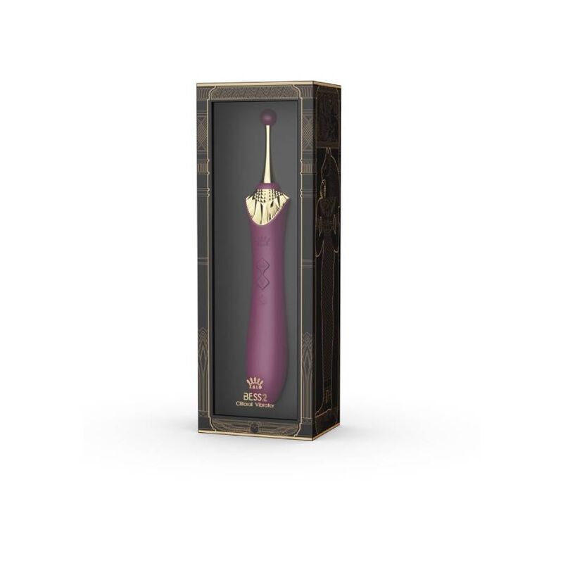 ZALO - BESS 2 CLITORAL MASSAGER PURPLE - NOCTURNA DESIRES