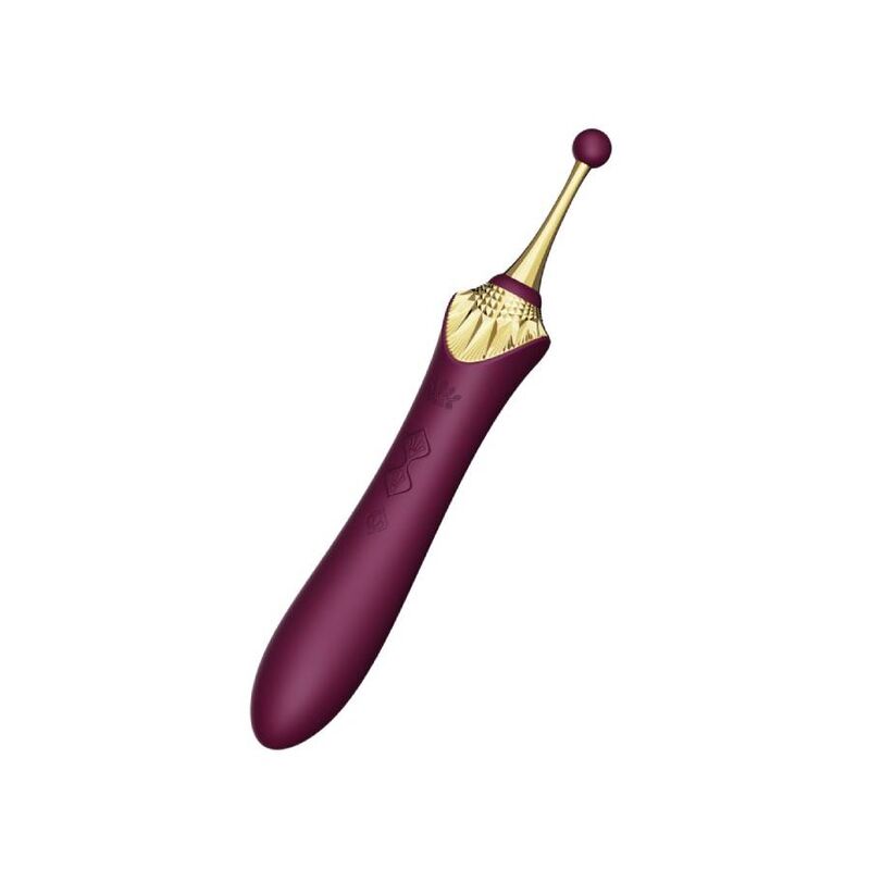 ZALO - BESS 2 CLITORAL MASSAGER PURPLE - NOCTURNA DESIRES