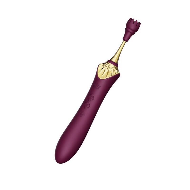 ZALO - BESS 2 CLITORAL MASSAGER PURPLE - NOCTURNA DESIRES