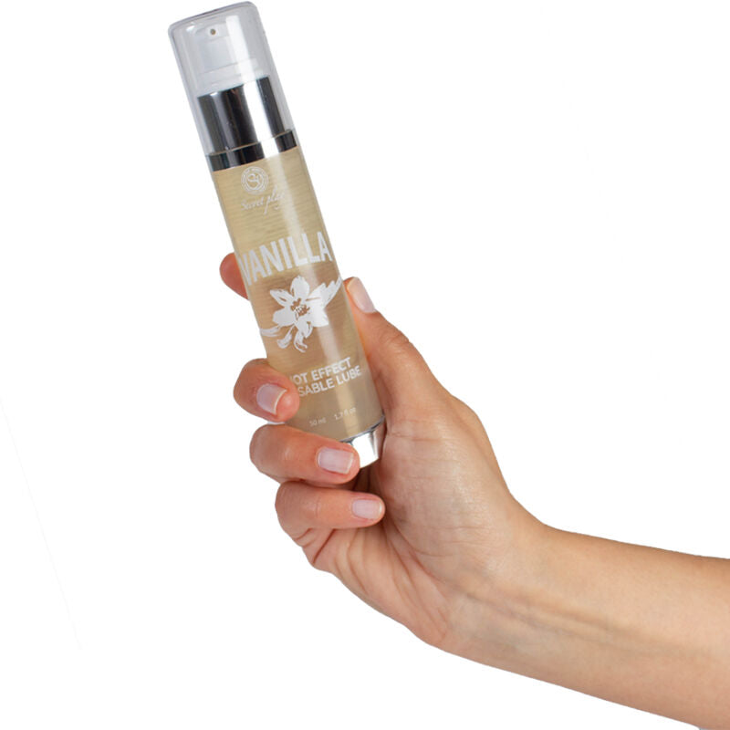 SECRETPLAY - LUBRICANT 2-1 HEAT EFFECT VANILLA 50 ML SECRETPLAY COSMETIC  NOCTURNA DESIRES