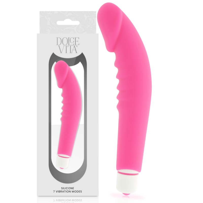 DOLCE VITA - REALISTIC PLEASURE PINK  SILICONE - NOCTURNA DESIRES