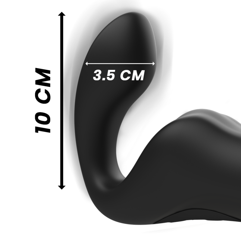 IBIZA - REMOTE CONTROL STRAPLESS VIBRATOR UP & DOWN - NOCTURNA DESIRES