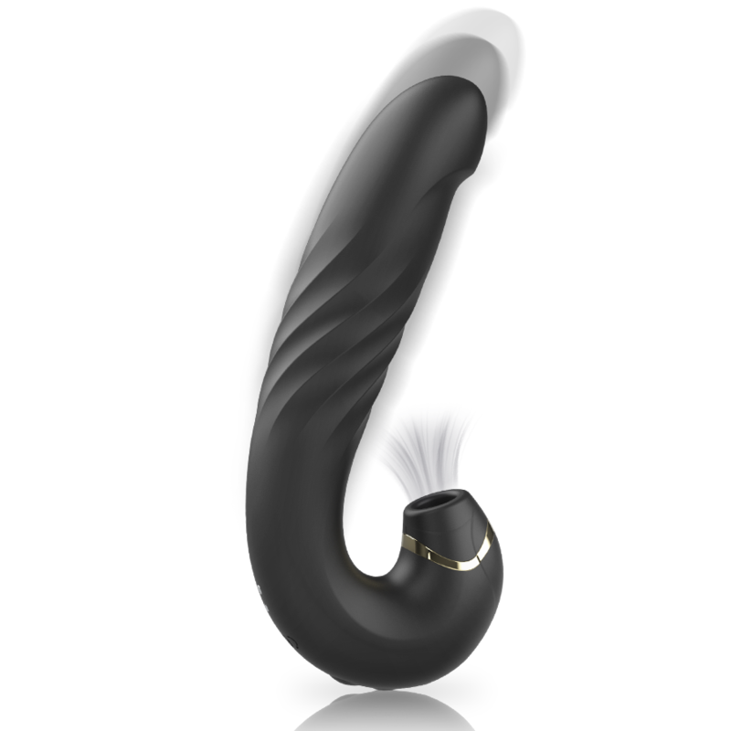 IBIZA - CLIP UP & DOWN + VIBRATOR + CLITORIS SUCTION - NOCTURNA DESIRES