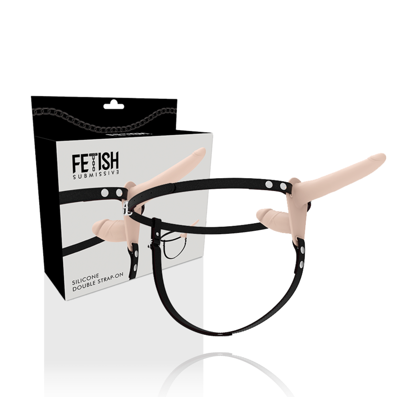 FETISH SUBMISSIVE HARNESS - DOUBLE PENETRATION FLESH - NOCTURNA DESIRES