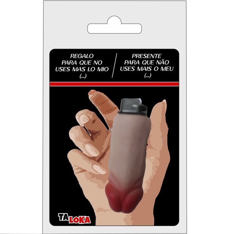 TALOKA - FANTASTIC LIGHTER IN THE SHAPE OF A FLESH COLOR PENIS - NOCTURNA DESIRES