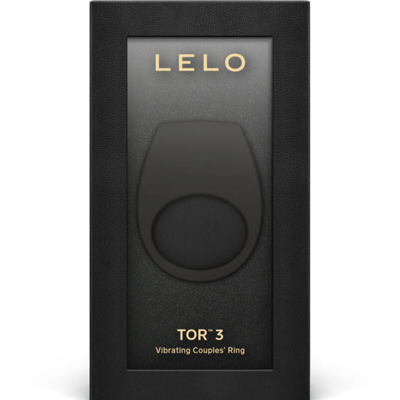 LELO - TOR 3 BLACK VIBRATOR RING - NOCTURNA DESIRES