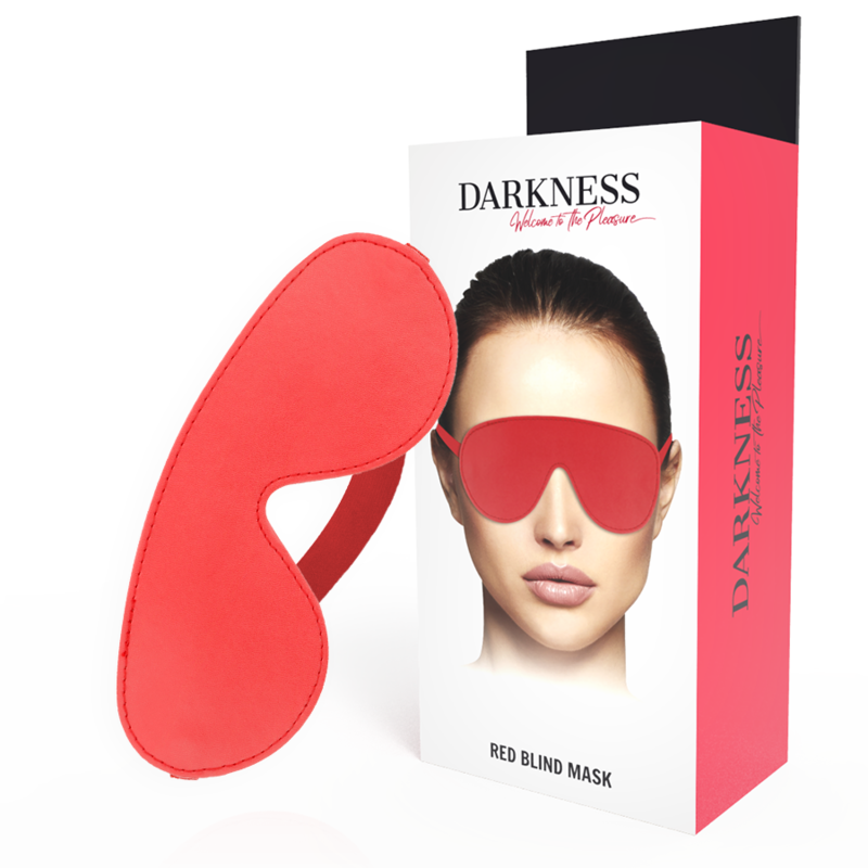 DARKNESS - HIGH QUALITY RED MASK - NOCTURNA DESIRES