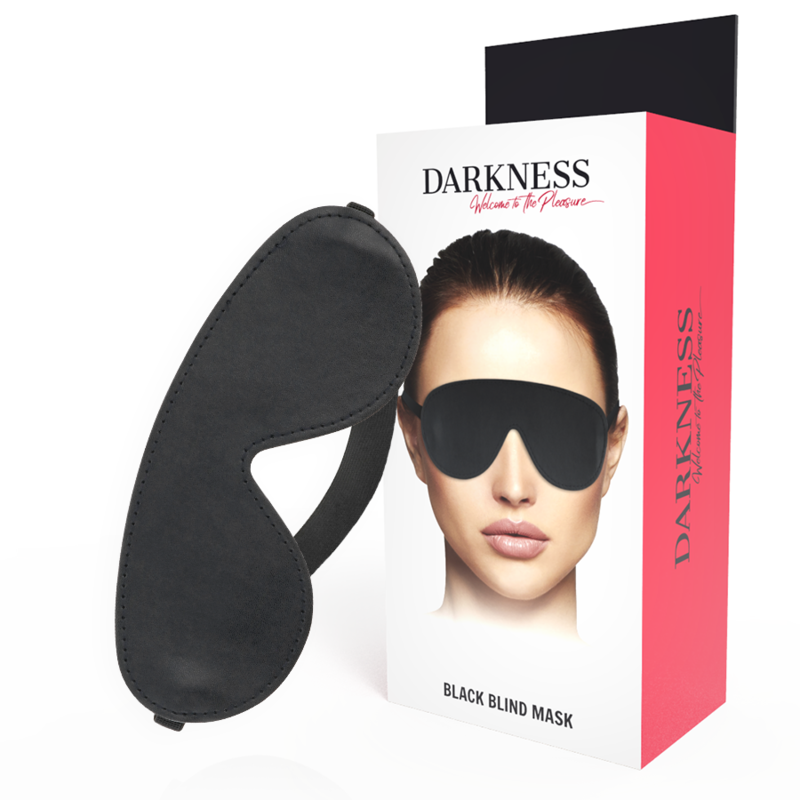 DARKNESS - HIGH QUALITY BLACK MASK - NOCTURNA DESIRES