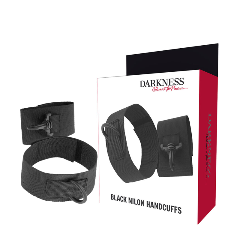 DARKNESS - NYLON HANDCUFFS FOR BEGINNERS - NOCTURNA DESIRES