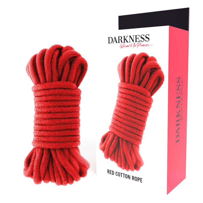 DARKNESS - JAPANESE ROPE 20 M RED - NOCTURNA DESIRES