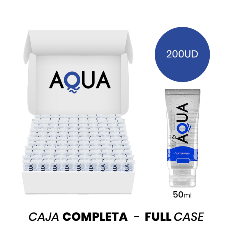 MOQ 200 - AQUA QUALITY WATERBASED LUBRICANT 50 ML - NOCTURNA DESIRES